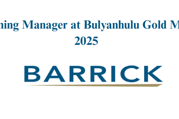 Training Manager at Bulyanhulu Gold Mine 2025
