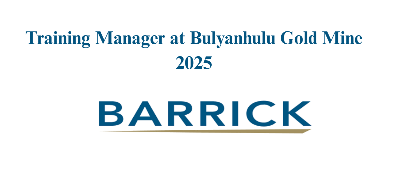 Training Manager at Bulyanhulu Gold Mine 2025
