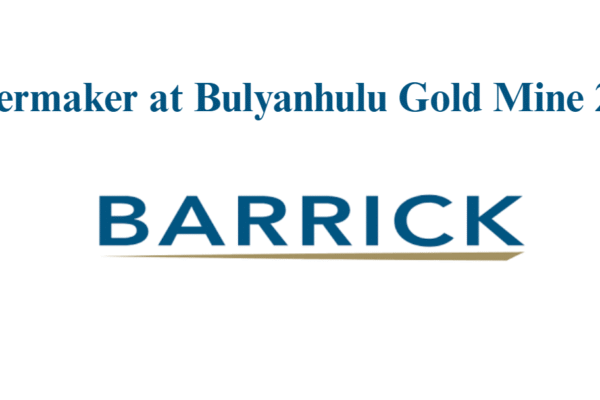 Boilermaker at Bulyanhulu Gold Mine 2025