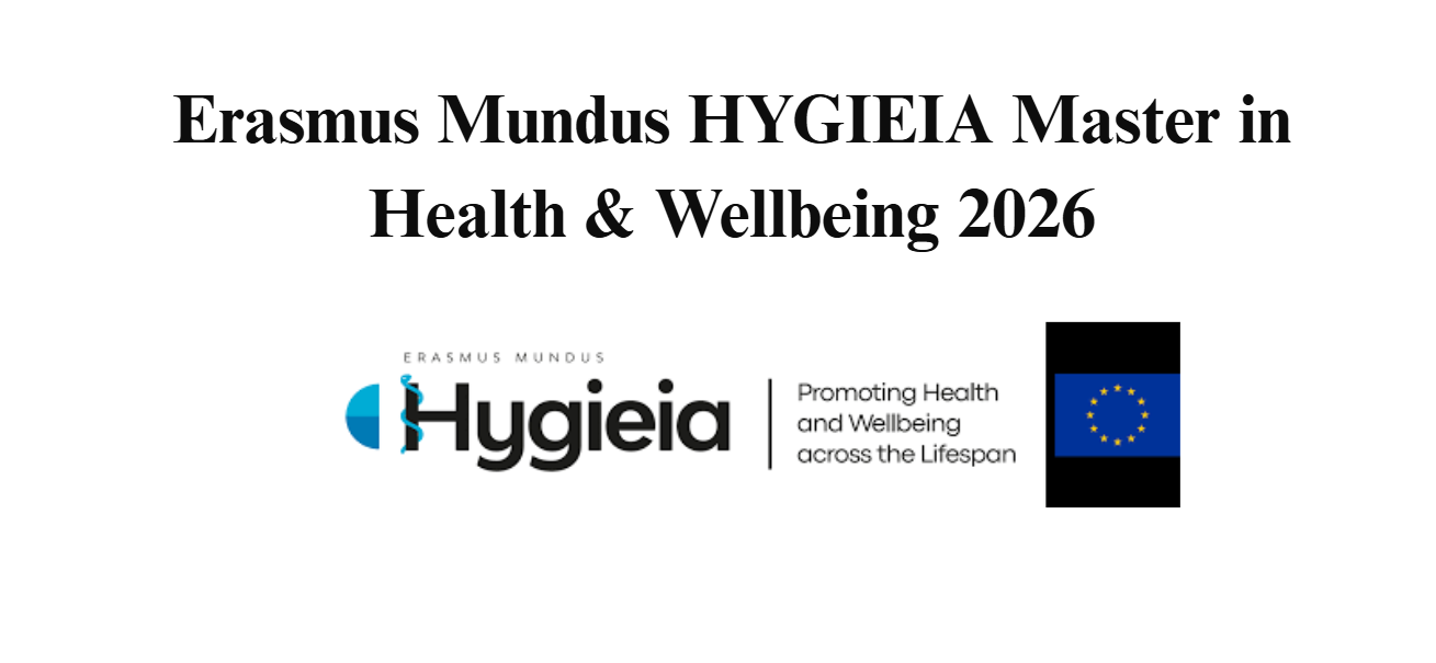 Erasmus Mundus HYGIEIA Master in Health & Wellbeing 2026