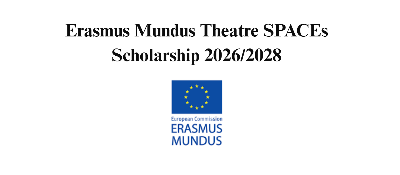 Erasmus Mundus Theatre SPACEs Scholarship