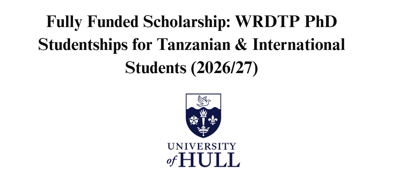WRDTP PhD Studentships for Tanzanian & International Students