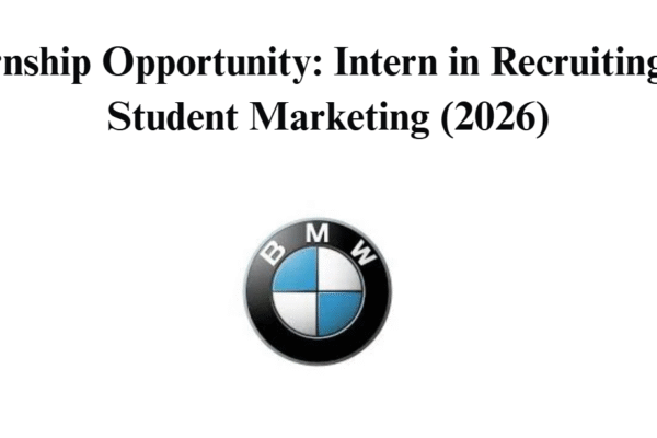 Intern in Recruiting and Student Marketing