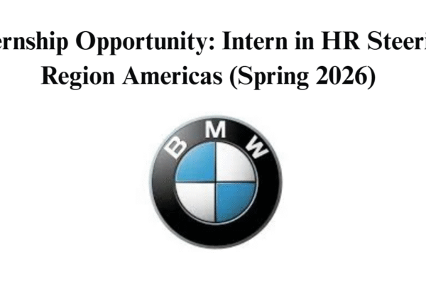 Intern in HR Steering Region Americas