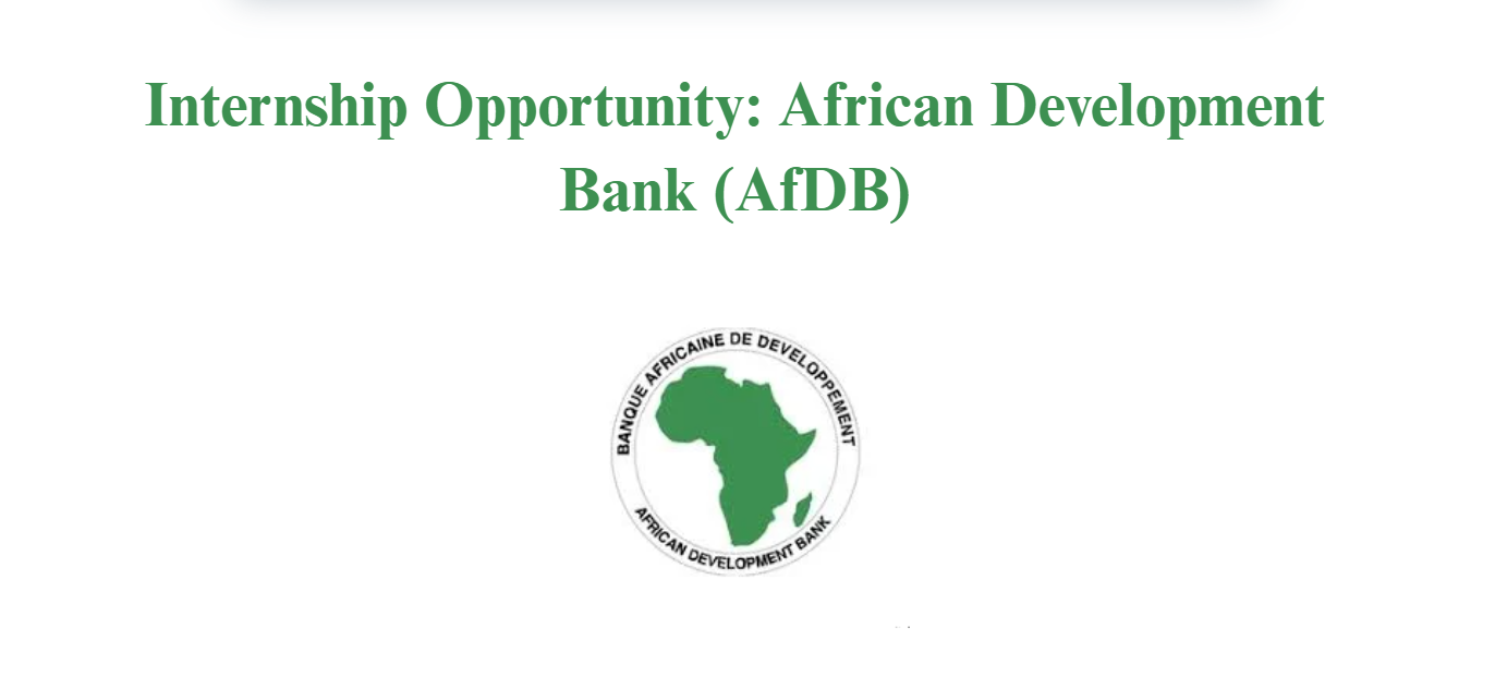 Internship Opportunity: African Development Bank (AfDB)