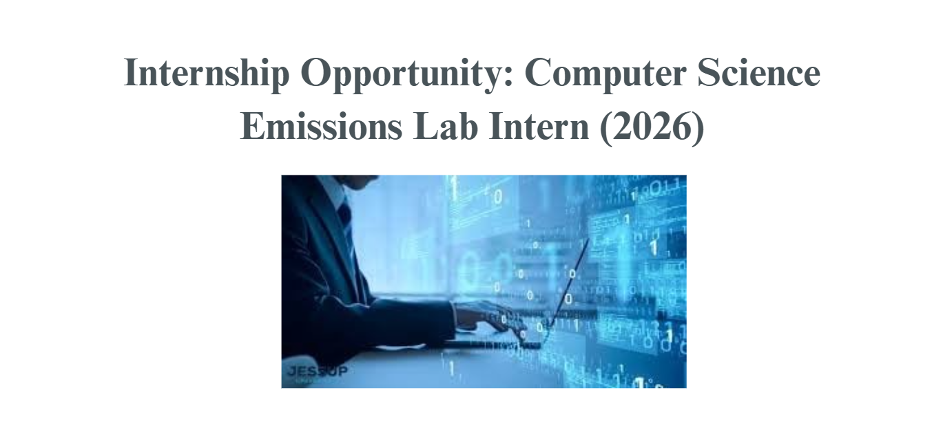 Software Developer PhD Intern Internship Opportunity