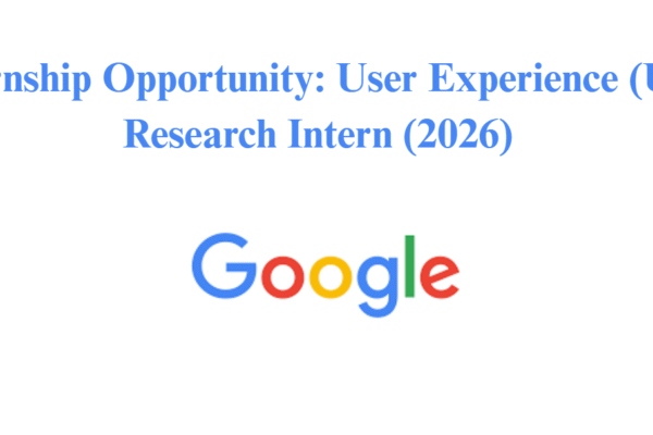 User Experience (UX) Research Intern
